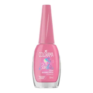 Esmalte Cremoso Toda Barbiezinha Barbie Colorama 8ml
