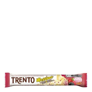 Wafer Trento Massimo Iogurte Grego e Frutas Vermelhas 25g
