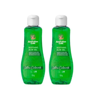 Kit Australian Gold Gel Pós-Sol Corporal Refrescante Shoothing Aloe 125g 2 Unidades Kit