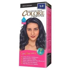 Tintura Colore Creme 50g 1.0 Preto Azulado