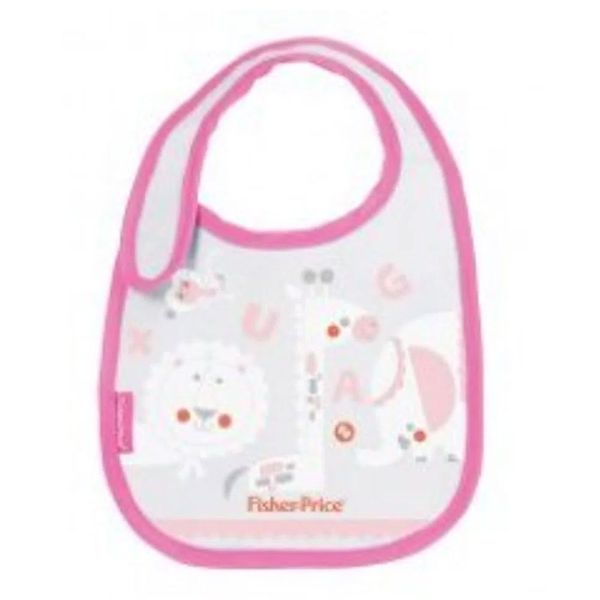 Babador Higiênico Decorado Fisher Price Rosa