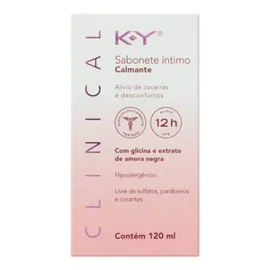 Sabonete Líquido Íntimo Calmante K-Y Clinical 120ml