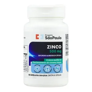 Zinco Drogaria São Paulo 60 Cápsulas