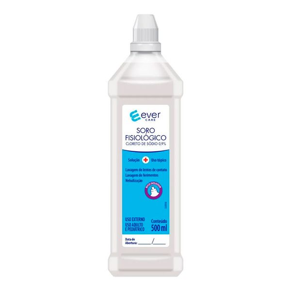 Soro Fisiológico Ever Care Bico Dosador 500ml