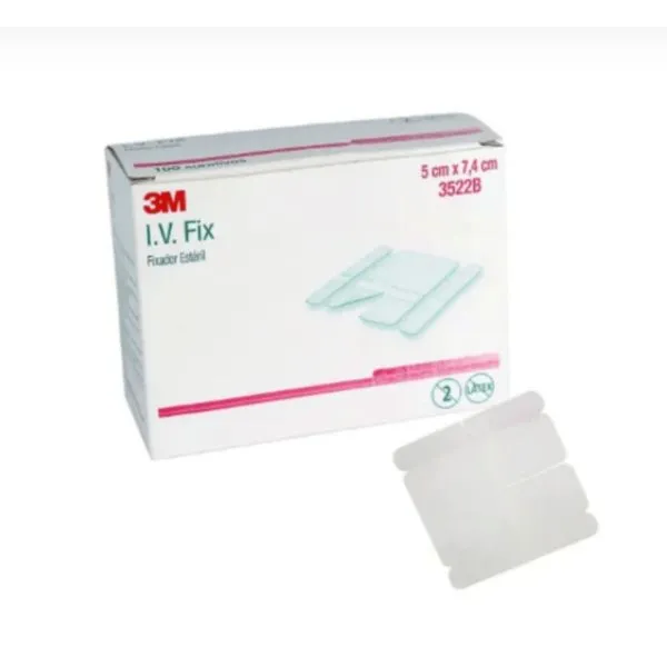 Fixador Estéril para Cateter Periférico IV FIX 3522BR (10 unidades) - 3M