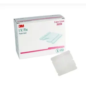 Fixador Estéril para Cateter Periférico IV FIX 3522BR (10 unidades) - 3M