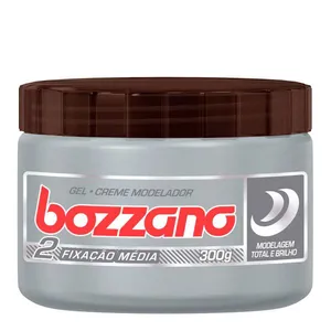 Gel Creme Modelador Bozzano Fixação Média 300ml