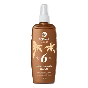 Bronzeador Anasol Oléo Spray FPS6 125ml