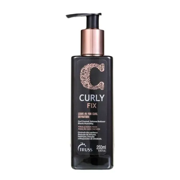 Ativador de Cachos Truss Curly Fix Cabelo Cacheado 250ml