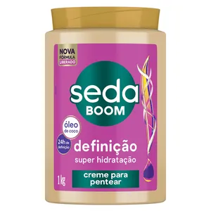 Creme para Pentear Seda Boom Definição Super Hidratação 1kg