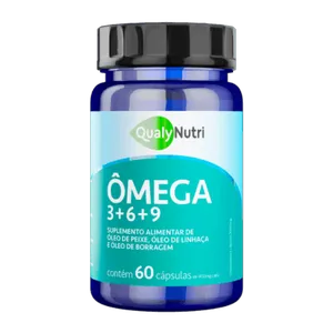 Ômega 3+6+9 1450MG C/60 Cápsulas - QualyNutri