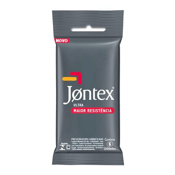 Preservativo Jontex Ultra Resistente 6 Unidades