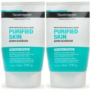 Kit com 2 Unidades de Neutrogena Purified Skin Esfoliante Facial 100g