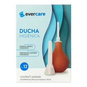 Ducha Higiênica Ever Care Cânulas Vaginal e Retal N°12 1 Unidade