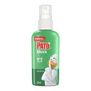 Odorizador Sanitário Pato Block Eucalipto 60ml Spray