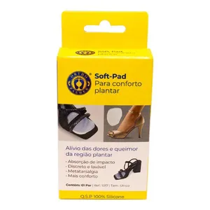 Palmilha Ortho Pauher Lady Feet Soft-Pad Conforto Plantar 1 Par Tamanho Único