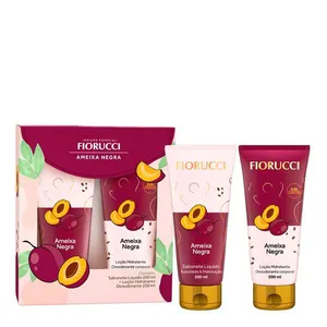Kit Fiorucci Ameixa Negra Sabonete Líquido 200ml + Loção Hidratante 200ml