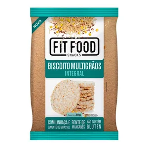 Biscoito de Arroz Fit Food Multigrãos 30g