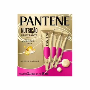 Ampola Pantene Nutre E Cresce Bambu 3x15ml