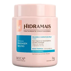 Creme para Massagem Hidramais Neutro 1Kg