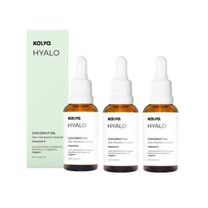 Kit 3 Oleo De Coco Intimo Puro Hidratante Para Regiao Intima