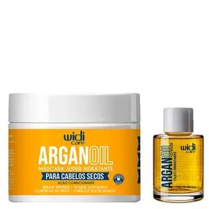 Kit Widi Care Argan Oil Super Hidratante Ação Condicionante Máscara 300g + Óleo Argan Oil 7ml Kit