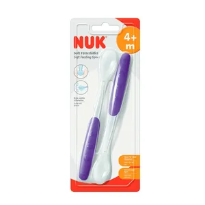 Kit 2 Colheres de Silicone Super macias Roxa - NUK