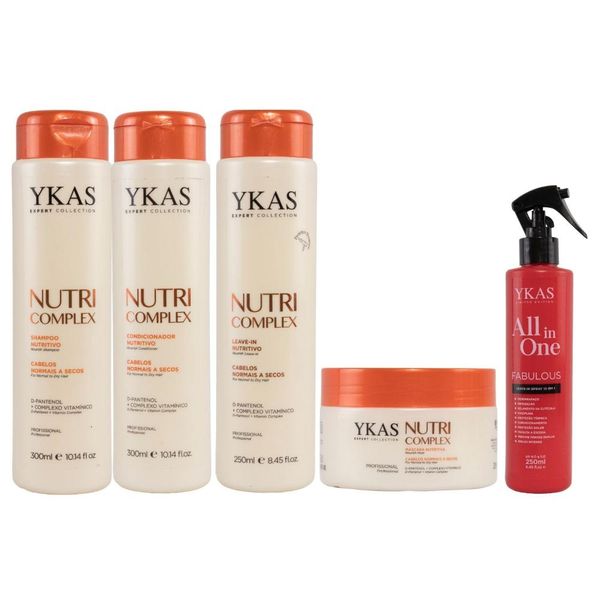 Kit Ykas Nutri Complex Pequeno Completo + All In One
