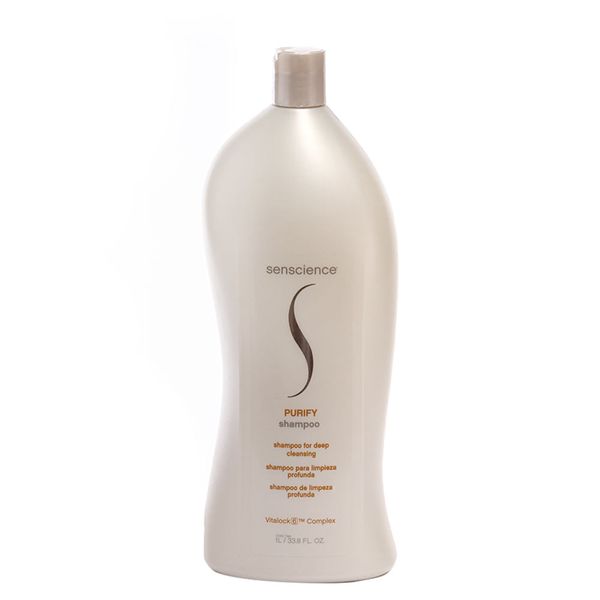 Shampoo Antirresíduo Senscience Purify Limpeza Profunda 1L