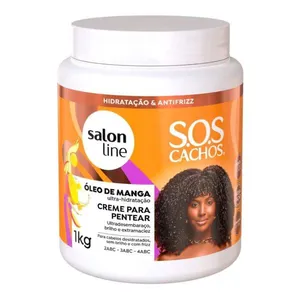 Creme de Pentear Salon Line SOS Cachos Oleo de Manga 1Kg
