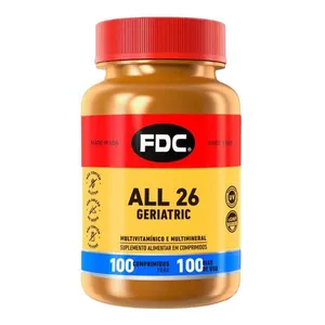 Polivitamínico All 26 Geriatric FDC 100 Comprimidos