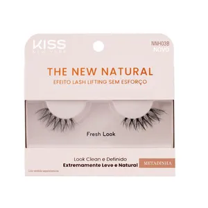 Cílios Postiços The New Natural Metadinha Fresh Look - Kiss New York Única
