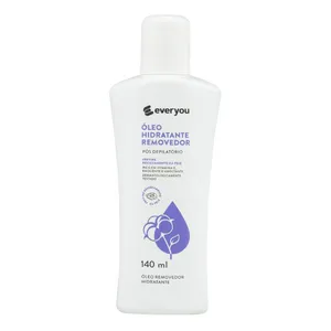 Óleo Removedor Pós Depilatório Ever You Algodão Hidratante 140ml