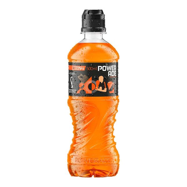 Isotônico Powerade Fifa World Cup Qatar 2022 Laranja 500ml