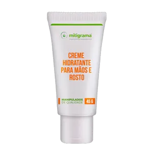 Creme hidratante para mãos e rosto 45g