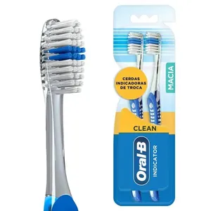 Kit Escova Dental Oral-B Indicator Plus 35 2 Unidades