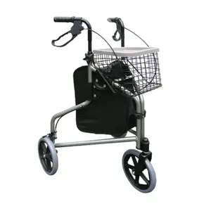 Andador 3 Rodas Com Cesto Aluminio Praxis DY049143 Andador DY049143 PRAXIS Único