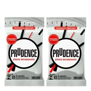 Preservativo Prudence Efeito Retardante 6 Unidades