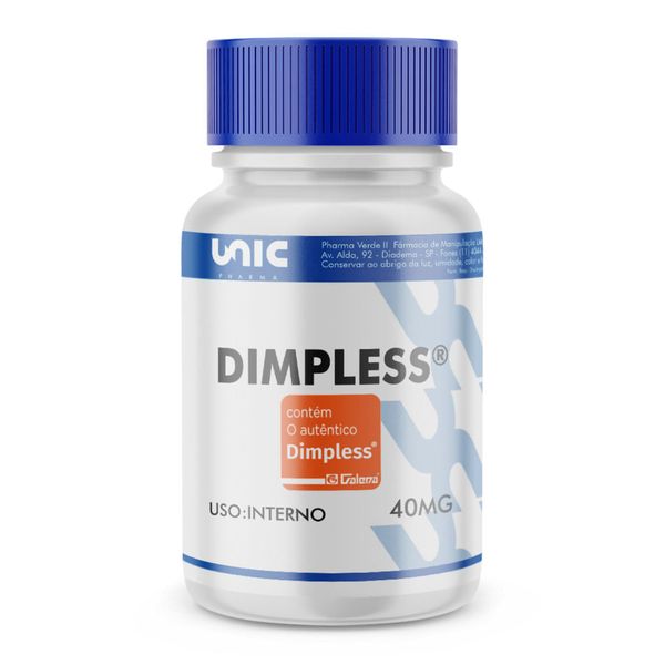 Dimpless® 40mg com selo de autenticidade 120 Cápsulas 60 Cápsulas 60 Cápsulas