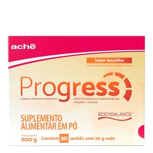 Colágeno Progress Body Balance + BBCA + Magnésio + Vitaminas 30 Sachês