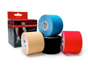 Fita De Kinésio Vitaltape Sport 5cmX5m PRETO Cor: Preto PRETO