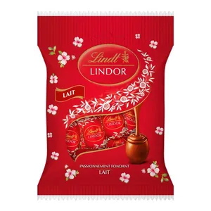 Miniovos de Chocolate Lindt Lindor Ao Leite com Recheio 70g