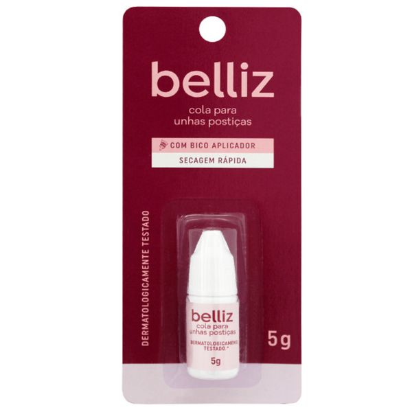 Cola Para Unhas Postiças Belliz 5g