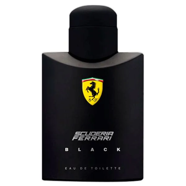 125ml 125ml Ferrari Scuderia Ferrari Black Eau de Toilette - Perfume Masculino - 125ml