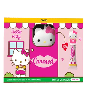 Hidrante Labial Carmed Kids Hello Kit Torta de Maçã 10g