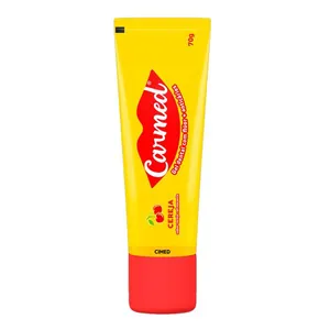 Pasta de Dente Gel Carmed Sabor Cereja 70g