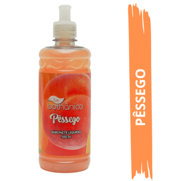 Sabonete Liquido Tok Bothanico 500ml Pêssego