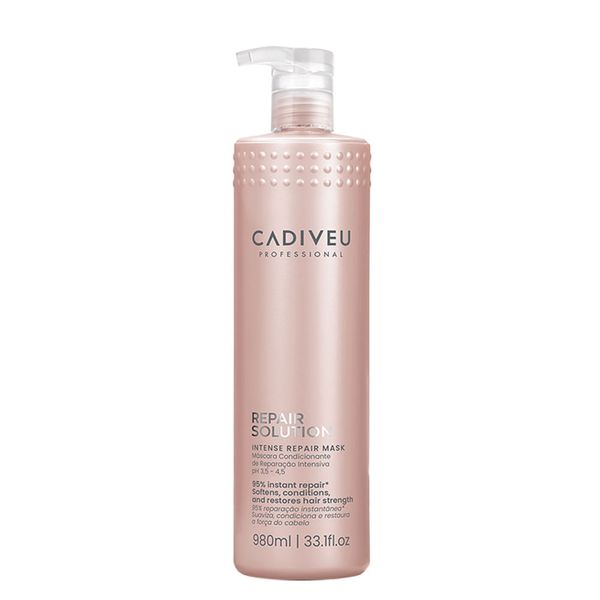 Máscara Cadiveu Repair Solution Reparadora 980 ml