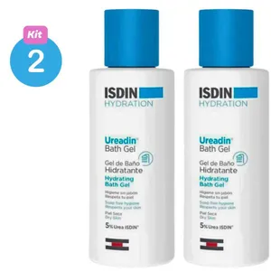 Gel de Banho Isdin Hidratante Ureadin Bath Gel 100ml Kit 2