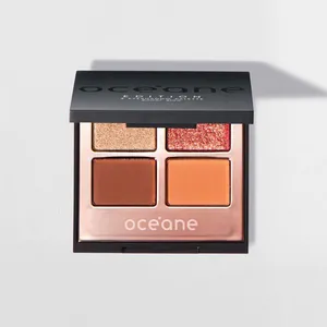 Paleta de Sombras – 4 Eyeshadow Palette Power Glow Océane Edition 4,5g Não